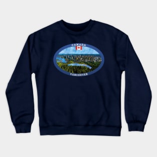 Vancouver Canada Travel Crewneck Sweatshirt